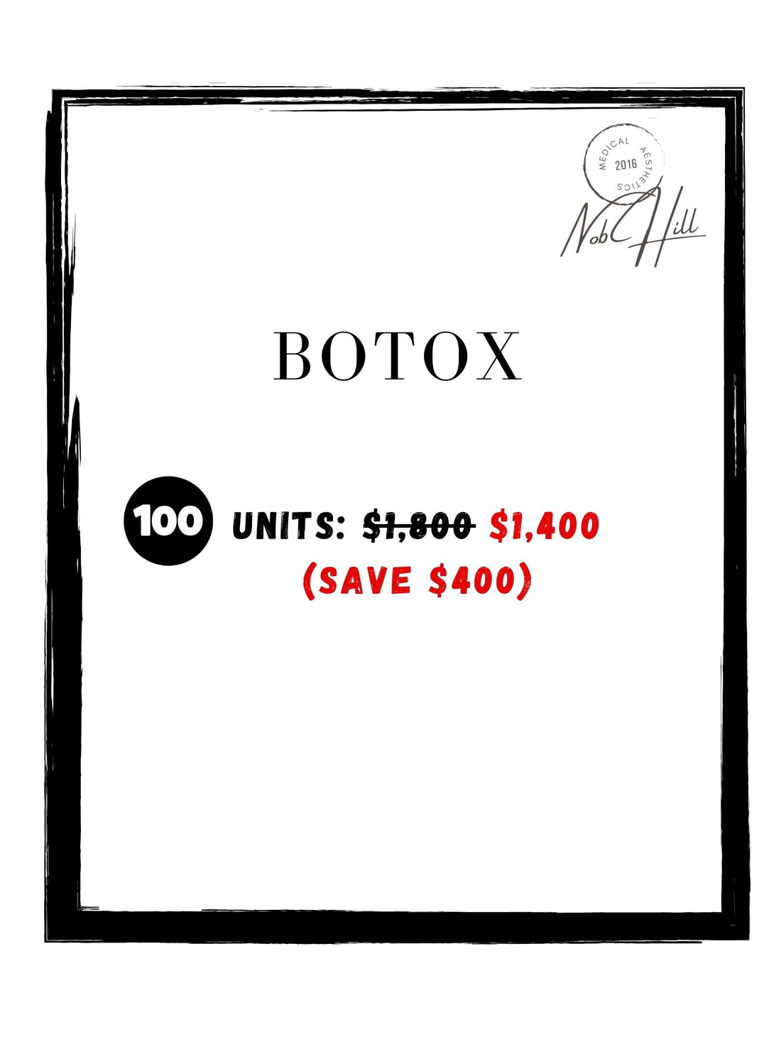 Botox Package - 100 Units