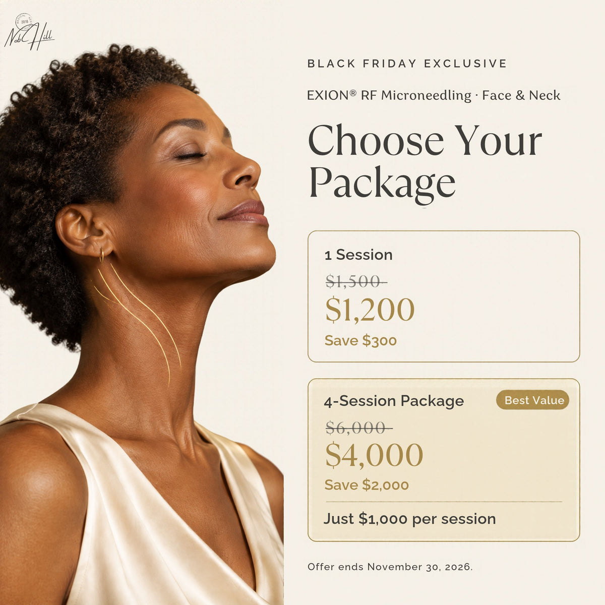 EXION® RF Microneedling | Black Friday Package