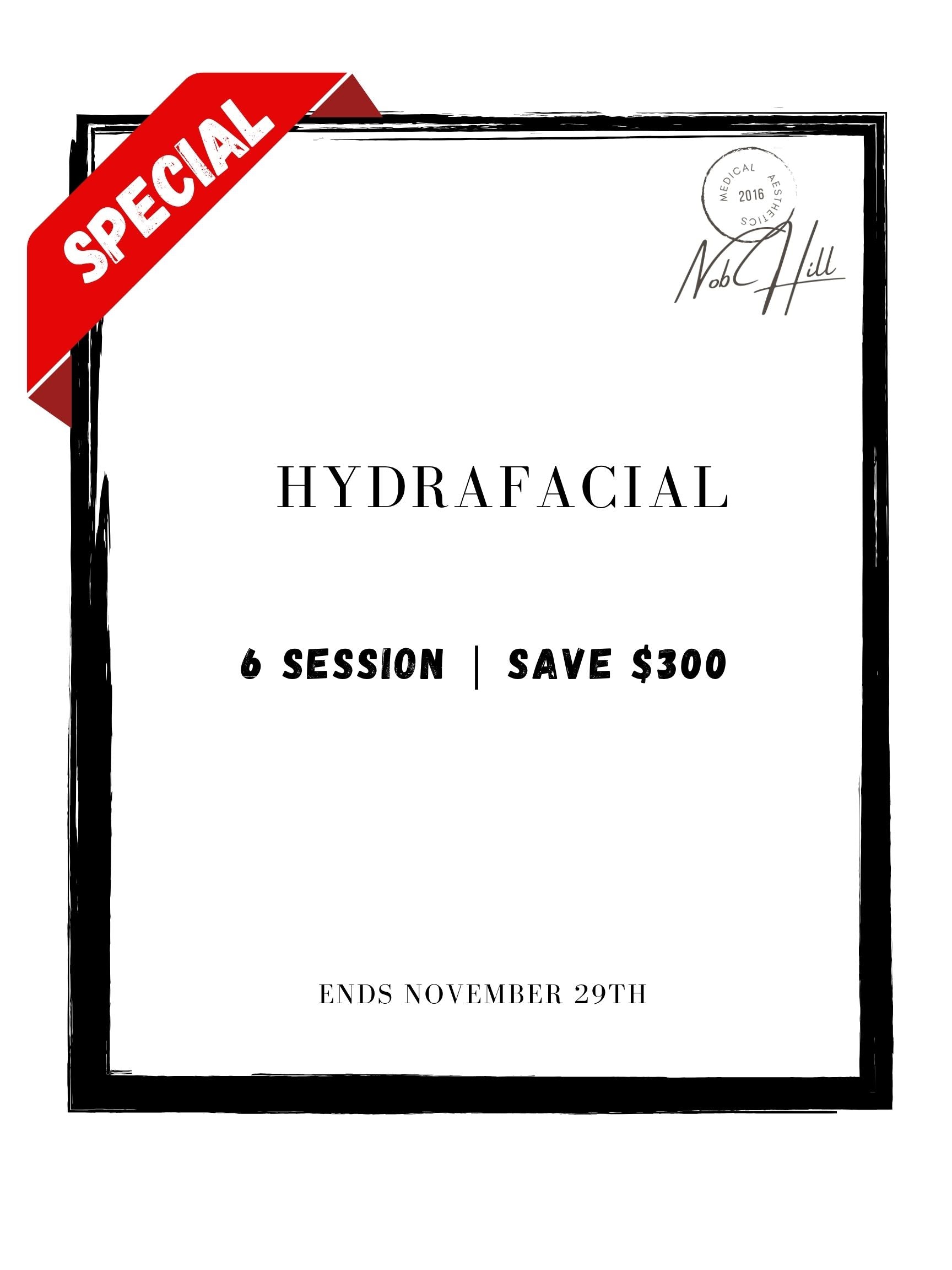 Black Friday Sale: Hydrafacial